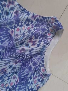 Beautiful Butterfly Print Maxi Dress