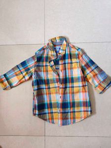 Combo 🫶 2 Boys Plaid Shirts and Jeans Set