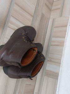 Brown Leather Boots for female