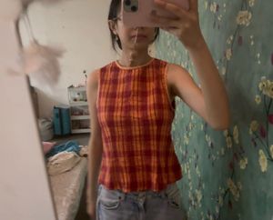 Chic Plaid Kurta Set
