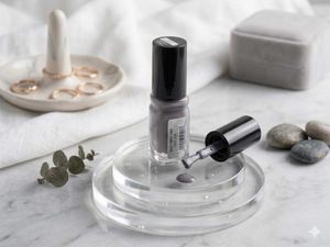 Chic Grey Nail Polish
