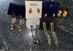 Assorted Dangle & Stud Earrings Lot