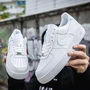 Classic White Nike Air Force 1 Sneakers