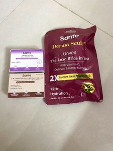 Sanfe Skin Brightening & Moisturizing Kit