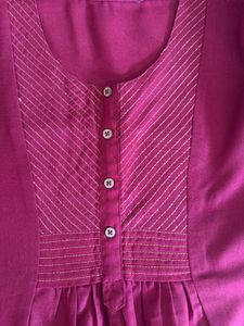 🌺Festive Maroon Kurta🌺