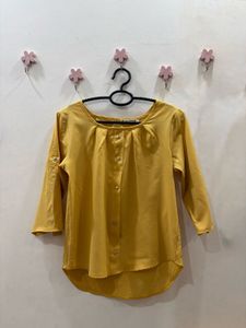 classy Mustard yellow top