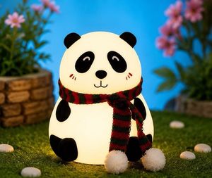 Cute Panda Night Light Lamp For Gift or Showpie
