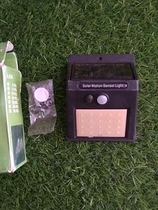 Solar Motion Sensor Light Not Working