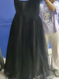 Net Flairy Gown