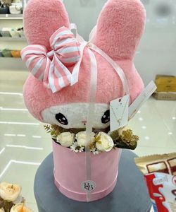 Adorable Gift Basket with Plush Toy