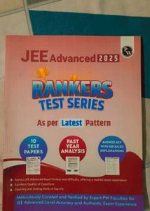 JEE Advanced Test Series Books (2025 &amp; 2026)
