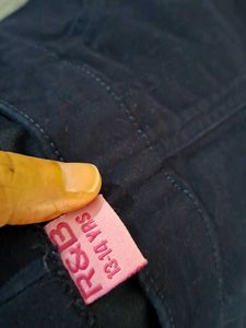 Navy Blue Skinny Fit Pants