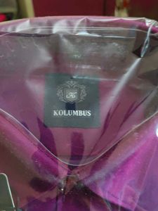 Kolumbus Men's Purple Shirt