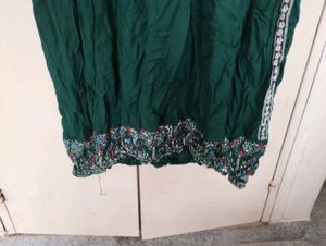 Beautiful Green Embellished Kurta