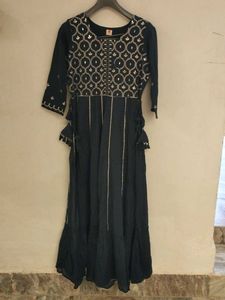 Elegant Dark Teal Ethnic Kurta