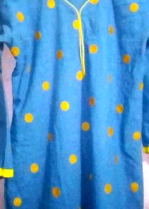 Vibrant Folk Art kurta