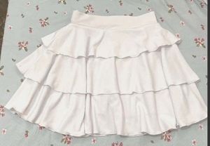 Cute white skort