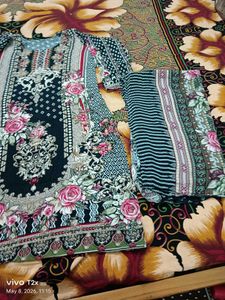 Designer Floral Print Kurta