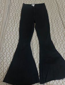 Forever 21 Flared Black Corduroy Pants