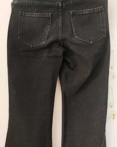 Stylish Dark Wash Flared Jeans
