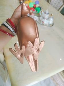 Homecenter Metal Bronze Bird Figurine