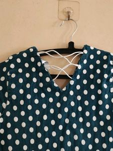 Polka Dot Midi Dress