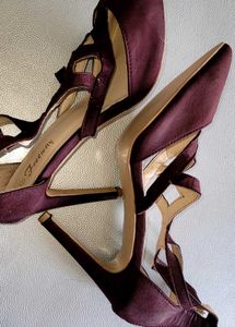 Burgundy Heels