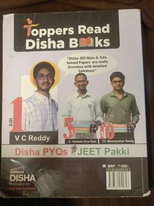 JEE Main Chemistry PYQs - Disha Publication