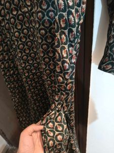 Elegant Printed Cotton Kurta