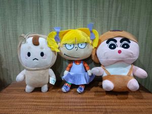 Plush Toy Set - Cartoon Characters