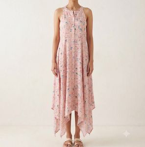 Light Pink Printed Dress
