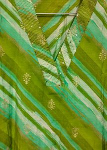 Chic Olive Breeze 3-Piece Suit