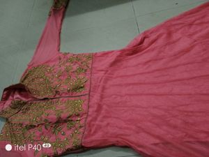 Pink Anarkali With Wonderful Duppatta..