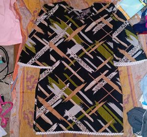 Stylish Printed Kurta and Palazzo Set