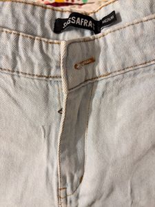 Ripped Wide Leg Jeans