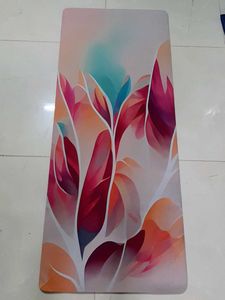 Vibrant Printed Yoga Mat in Packaging