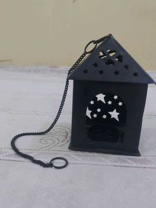 Cozy House Shaped T Light Candle Holder Star &amp; ❤️