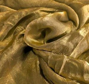 Shimmering chiffon fendi satin Fabric