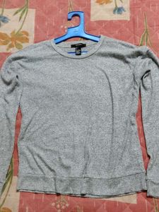 Forever 21 soft Grey Sweater Top