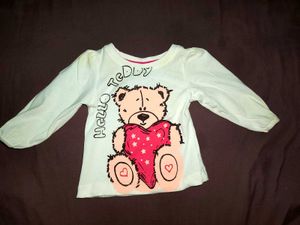 Cute Teddy Bear &amp; Gumball Machine Tops (Set of 2)