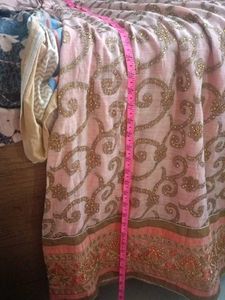Embroidered Pink Kurta