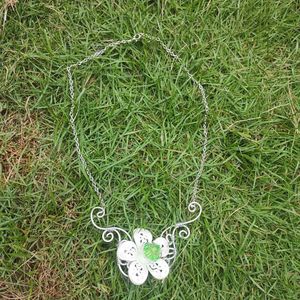 Enchanted Faerie Garden Necklace 🧚‍♀️🌸🌿