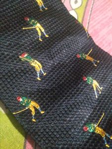 Vintage Golf Print Necktie