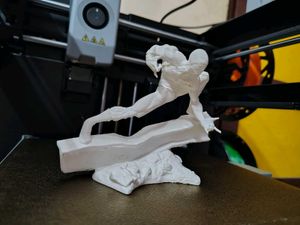 3D Printed Superhero Figurine