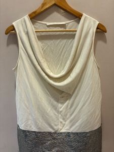 Elegant Cowl Neck Top