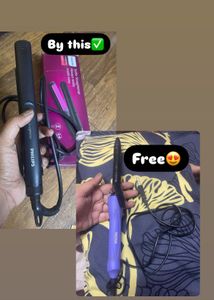 Philips Straightener By Get Free Nova Curling Tool