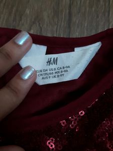 H&amp;M Cherry Red Kids Dress