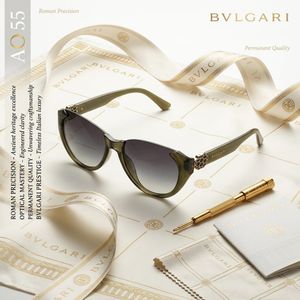Bvlgari Black Cat-Eye Sunglasses