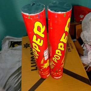 Party Poppers – New & Unused