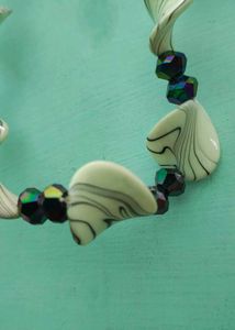 Unique Seashell Beaded Necklace